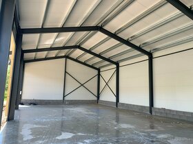 OCEĽOVÁ KONŠTRUKCIA HALY - MONTOVANÁ HALA 10x24x6m