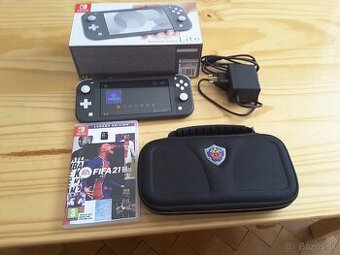 Nintendo Switch Lite v Top Stave + Hra + Komplet Ochranna -