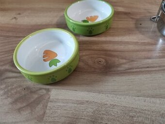 Keramické misky pre malé hlodavce