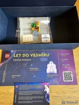LEGO minifigúrka z Letu do vesmíru - exkluzívny kus
