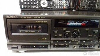 HX PRO kazetovy 2-deck TECHNICS RS-TR575 Dolby B + C = JAPAN - 1