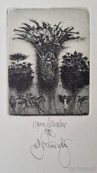 Albín Brunovský-grafika.