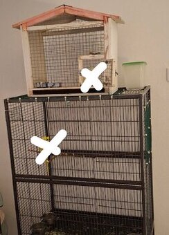 Predám klietky v dobrom stave za symbolickú