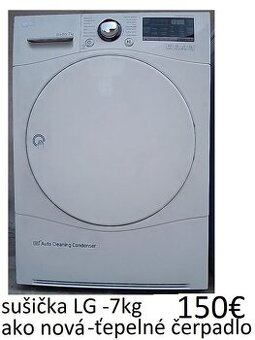 predám sušičku GORENIE-AEG a LG..