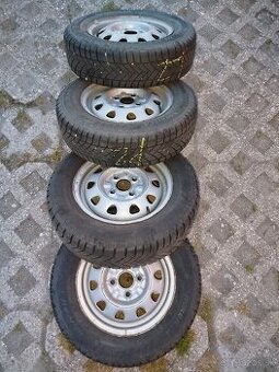 4 x zimné kolesá (pneu+disk) Matador Nordicca 165/70 R13