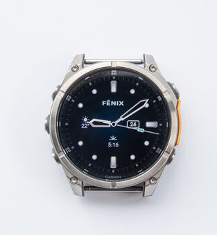 Garmin Fenix 8 AMOLED 47 mm, Sapphire Titanium Graphite