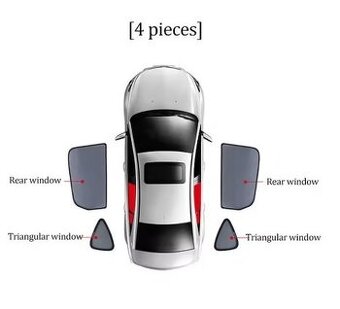 Magnetické slnečné clony do auta pre Škoda Kodiaq