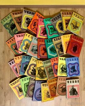 edícia Jules Verne - 35 ks komplet zbierka - rozpredám