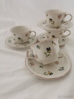 Villeroy a Boch, šálky a Podsalky