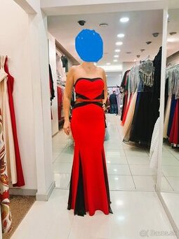 Dámske plesové šaty M