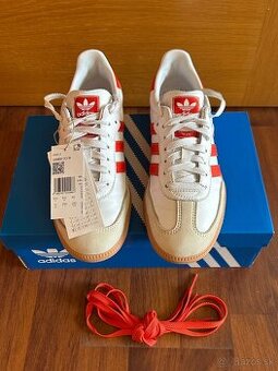 KOŽENÉ TENISKY ADIDAS SAMBA OG č.40