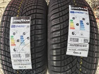 Celoročne pneumatiky Goodyear 205/55 R16