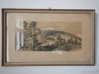 gragika, akad. maliar Ivan Horyna, žiak V. Hložníka