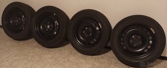 Sada 16" oceľových diskov so zimnými pneumatikami Cont.