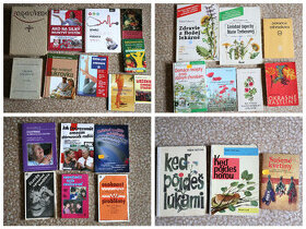 Retro i súčasné knihy o zdraví,živ.štýle,liečení,bylinkách