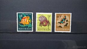 Poštové známky č.164 - Austrália - ryby