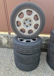 R16 hliníkové disky Audi + zimné pneu