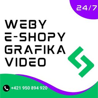 💻 Profesionálna tvorba webov, e-shopov, grafiky a videa 🛒