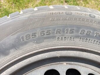 4 ks185/65 R15 letné pneu