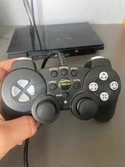 Predávam Playstation 2 s hrami a ovládačmi