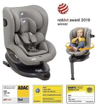 Predám autosedačku JOIE i-Spin 360° pre deti 0-18 kg