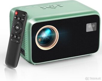 Projektor 4K s WiFi 6 a obojsmerným Bluetooth, mini prenosný