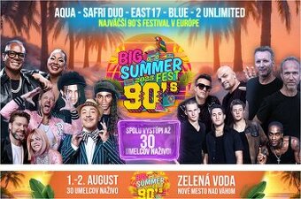 BIG SUMMER FEST 2 vstupenky