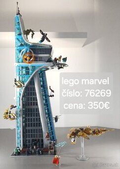 Lego avengers TOWER ako nové bez krabice