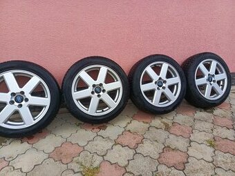 Predám sadu diskov s pneu R17 5x108