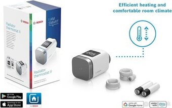 Bosch Radiator thermostat II - smart termostatické hlavice