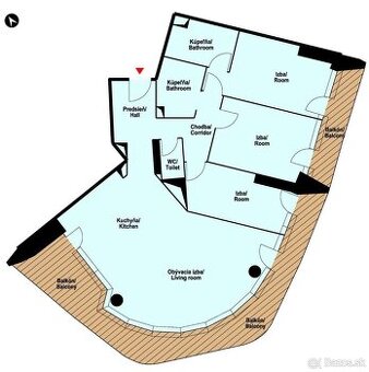 4-izb. byt v EUROVEA TOWER