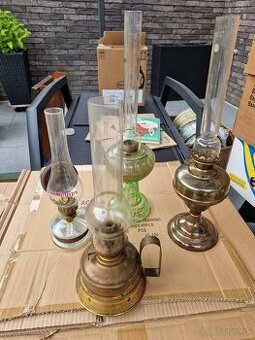 Petrolejove lampy 4kusi