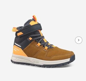 QUECHUA Detská zimná nepremokavá obuv SH500, c.25
