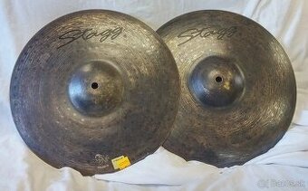 STAGG BM-HR13 13" Black Metal Rock Hi Hats