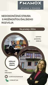500m2 pre vaše podnikanie a bývanie pod jednou strechou v Ni