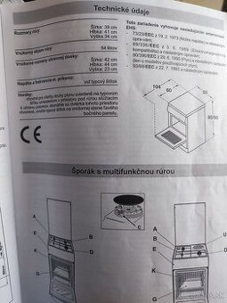 Kombinovany sporak Indesit
