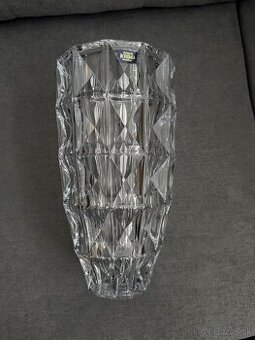 Bohemia Cristal, váza, nepouzita, nepoškodená v pôvodnej kra