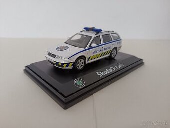 Škoda Octavia combi Mestská Polície,1:43,Abrex