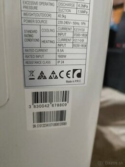 Predám vonkajšiu jednotku klimatizácie Gorenje