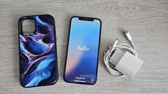 Apple iPhone 12 128GB modrý - TOP STAV