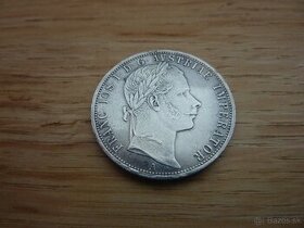 2 x R-U florin 1860 A a 1879 bz v krásnych stavoch - 1