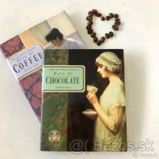 Predám dve krásne knižky o čokoláde a káve
