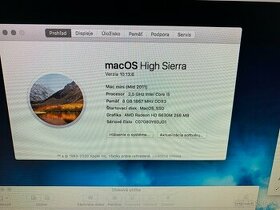 Apple Mac MINI mid 2011, - i5 8G ram 256G SSD
