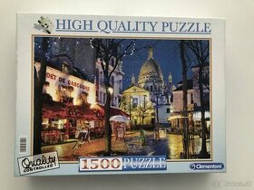 Puzzle 1500 - Paríž Montmartre