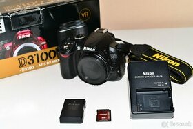 Nikon D3100 + příslušenství - 1