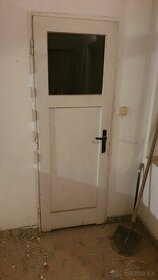 Drevené staré dvere - 1