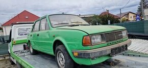 Lacno rozpredám Škoda 105 L na náhradné diely