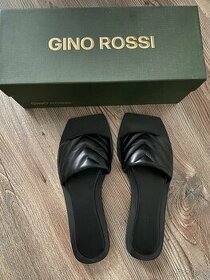 Kožené šľapky Gino Rossi - 1