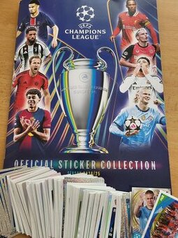 Champions League nálepky
