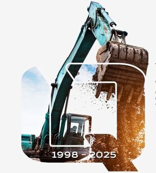 Výkopové práce a dovoz materiálu – 2,5t bager